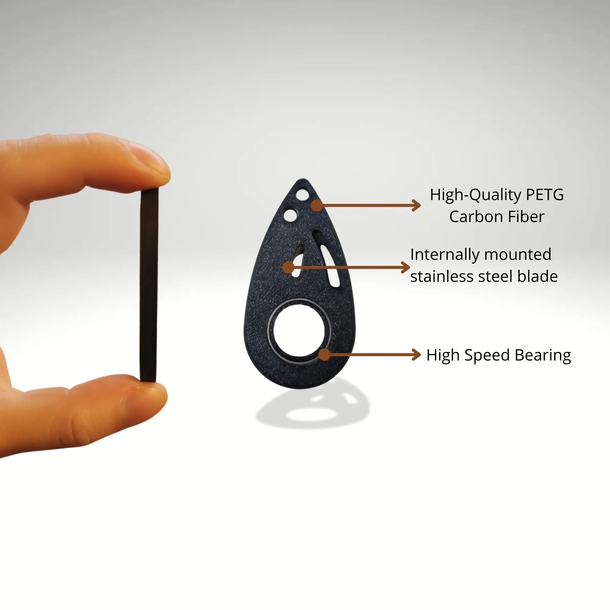 Cable Spinner Keychain V2