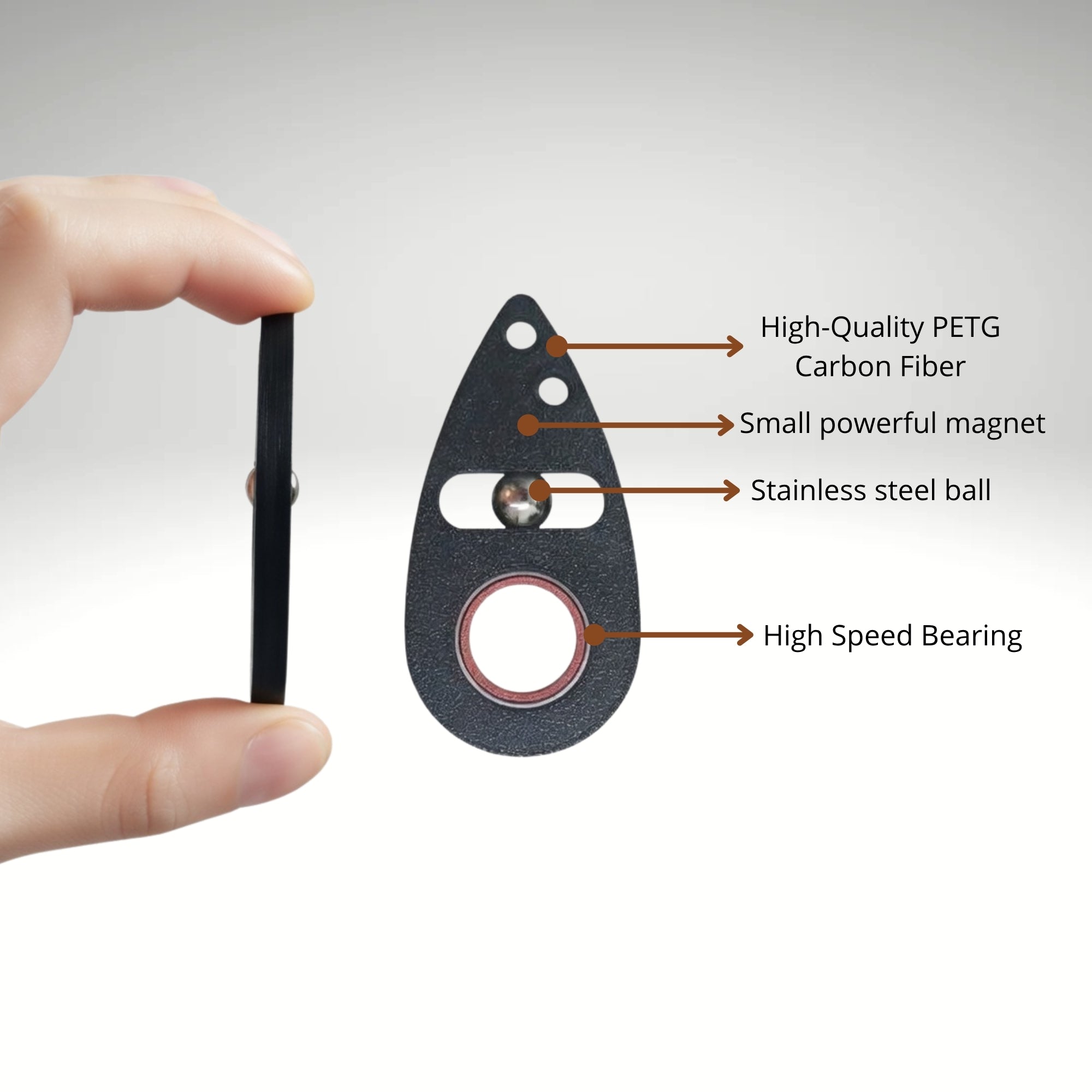 MagSnap Spinner Keychain V2